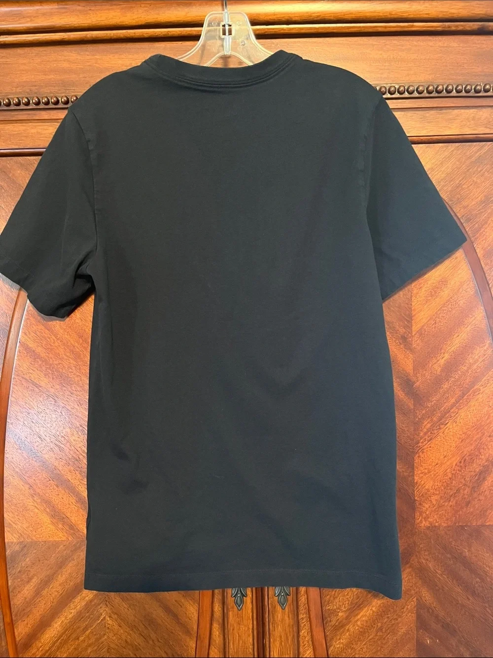 Jordan Black Men’s Tee with Red Jumpman and White Lettering